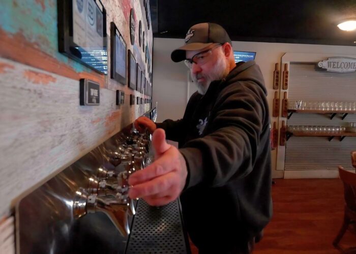 Sorvillo Prepping Taps for Cleaning